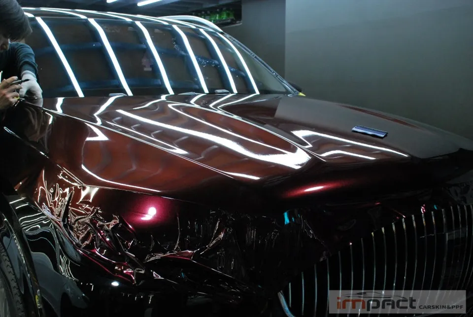 Mercedes-Benz Maybachのカーラッピング事例|費用目安・仕上がり 施工写真 1-2