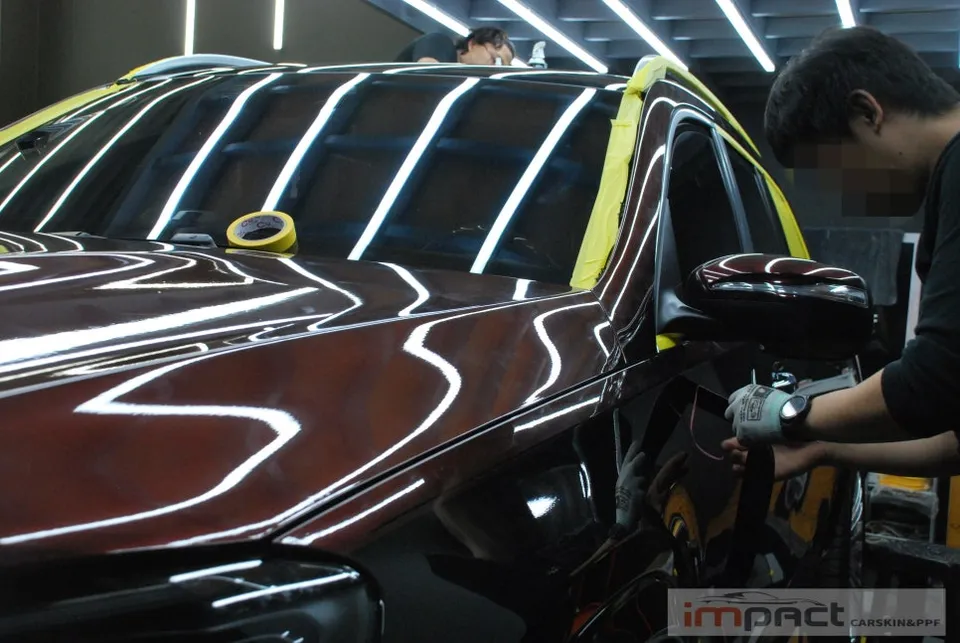 Mercedes-Benz Maybachのカーラッピング事例|費用目安・仕上がり 施工写真 3-2