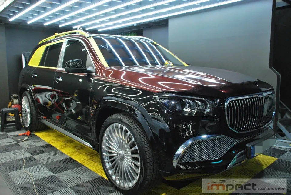 Mercedes-Benz Maybachのカーラッピング事例|費用目安・仕上がり 施工写真 3-3