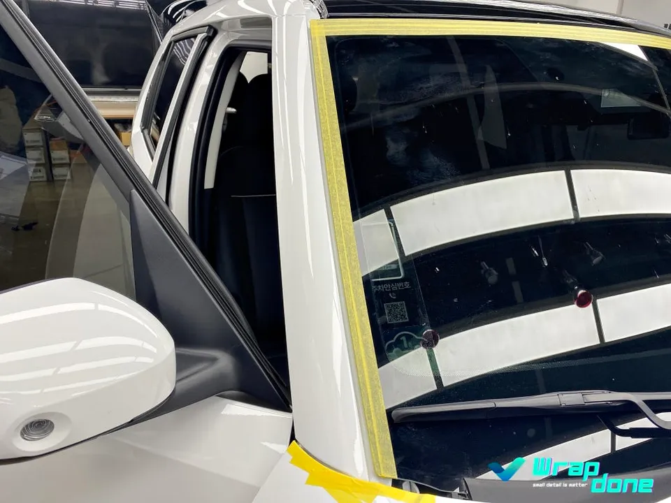 Hyundai Casper Electricのカーラッピング事例|費用目安・仕上がり 施工写真 1-3