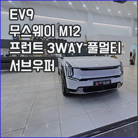 Kia EV9 car audio installation result
