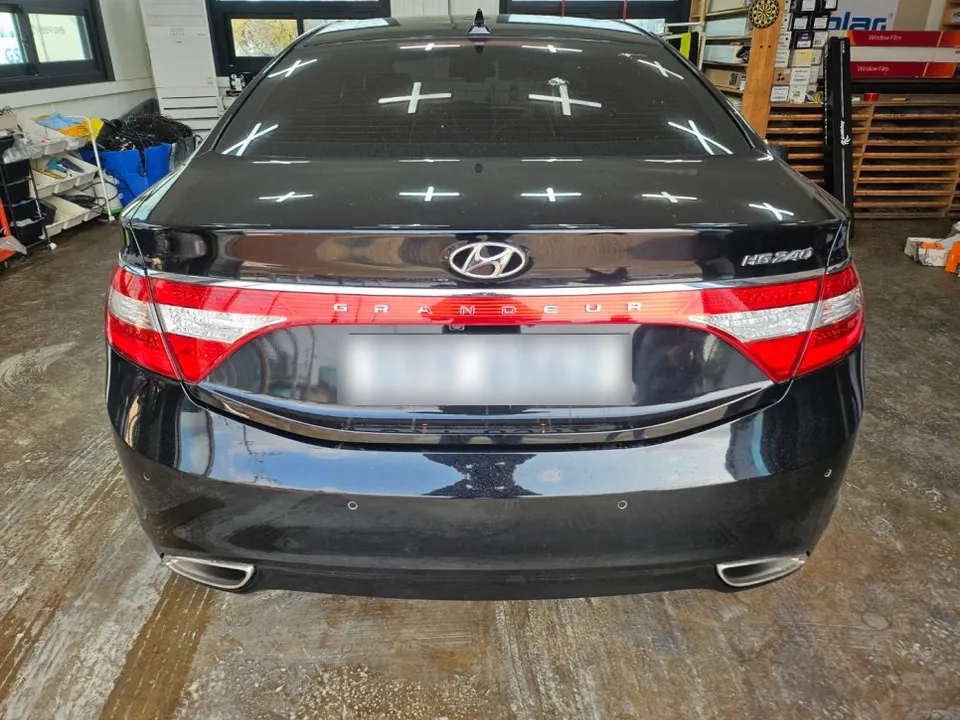 Hyundai Grandeur HG oem options installation result