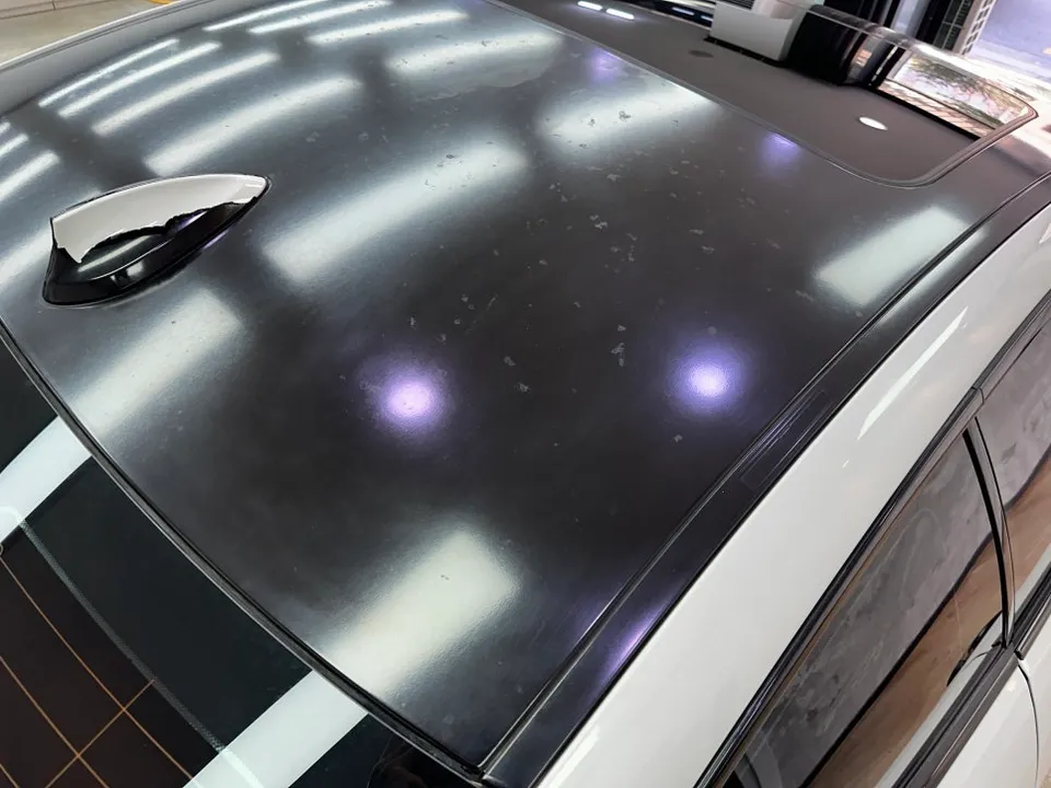 BMW 4 Series vinyl wrap - BMW 4 Series Vinyl Wrap Removal Review - Clean Finish photo 5