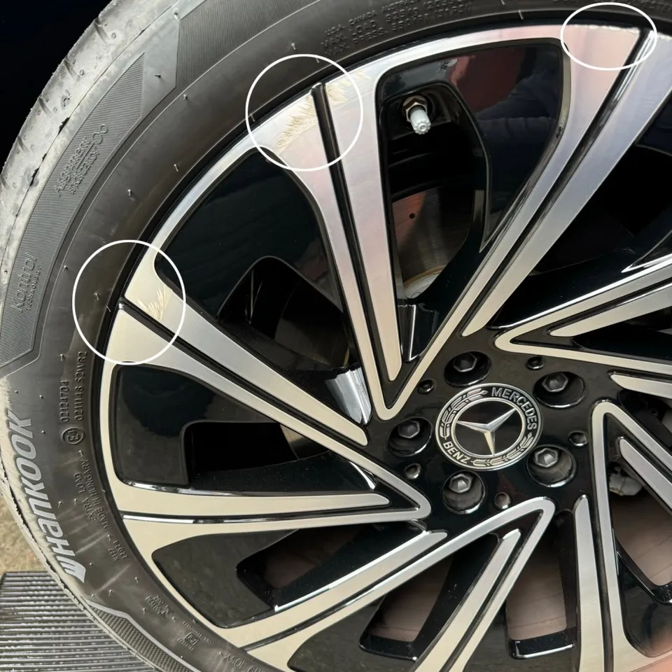 Mercedes-Benz E-Class W214 wheel repair - Mercedes-Benz E-Class W214 Wheel Repair Review photo 3