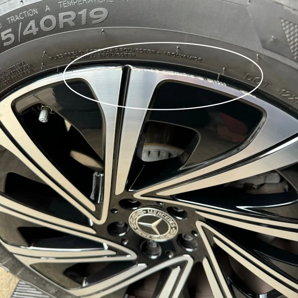 Mercedes-Benz E-Class W214 wheel repair - Mercedes-Benz E-Class W214 Wheel Repair Review photo 4