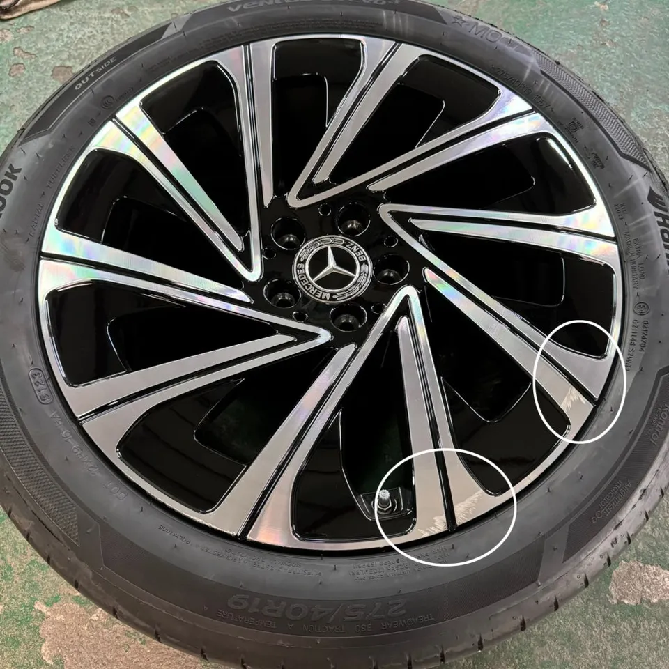 Mercedes-Benz E-Class W214 wheel repair - Mercedes-Benz E-Class W214 Wheel Repair Review photo 5
