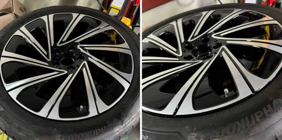 Mercedes-Benz E-Class W214 wheel repair - Mercedes-Benz E-Class W214 Wheel Repair Review photo 7