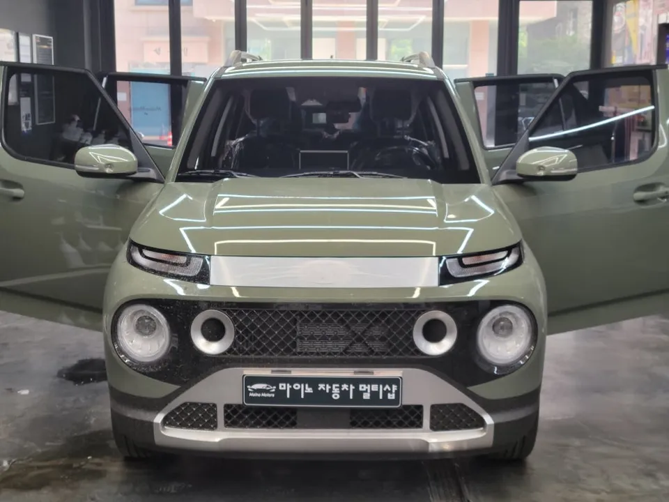 Hyundai Casperのカーフィルム施工事例|費用目安・仕上がり 施工写真 2-2