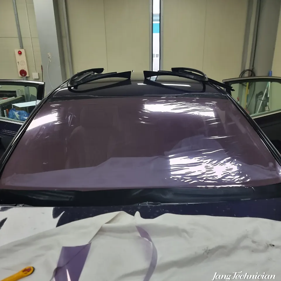 Kia K900 window tinting - Kia K900 Violet Tinting Review: A Stylish Upgrade photo 5