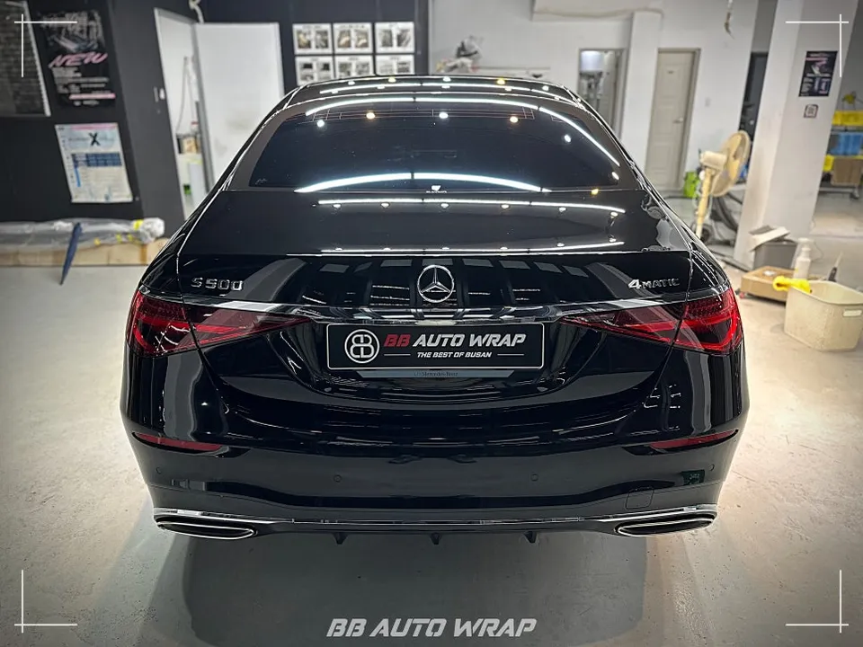メルセデス・ベンツ Sクラス W223 PPF施工事例 施工写真 3-1