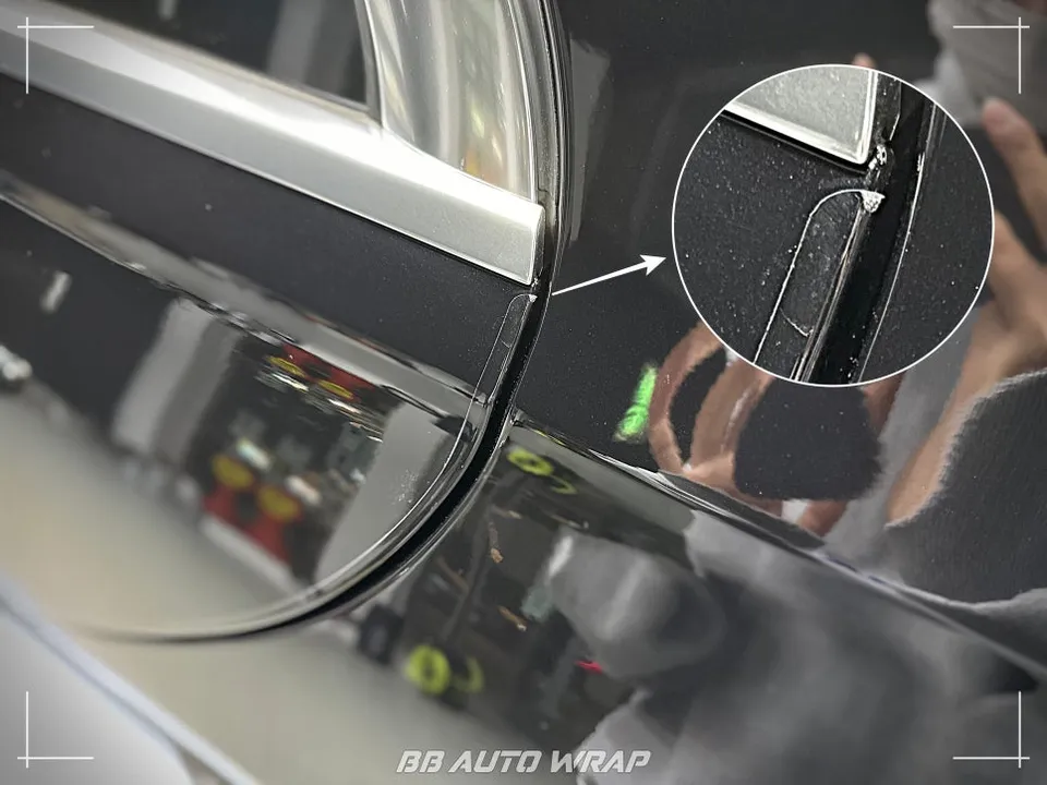 メルセデス・ベンツ Sクラス W223 PPF施工事例 施工写真 2-2