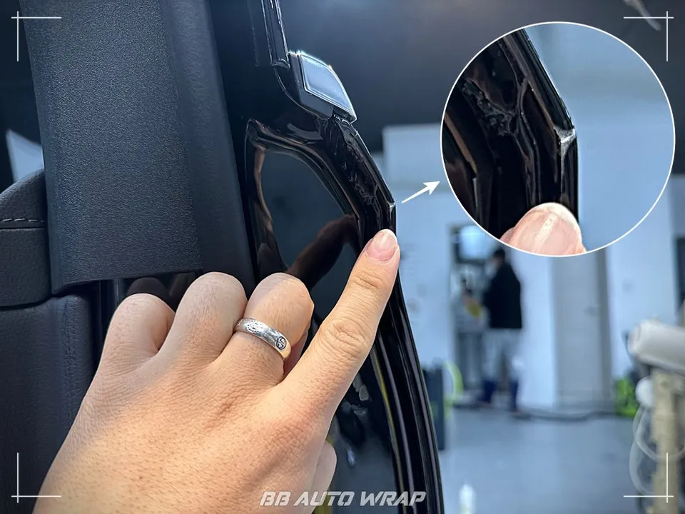 メルセデス・ベンツ Sクラス W223 PPF施工事例 施工写真 2-3