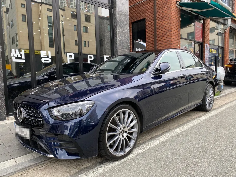 BMW M5のガラスコーティング事例｜韓国での施工価格目安 施工写真 3-2