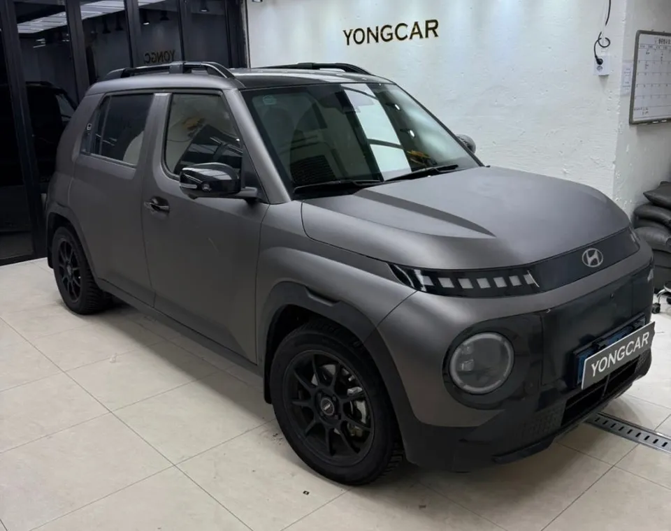Kia Casperのカーラッピング事例|費用目安と仕上がり 施工写真 3-3