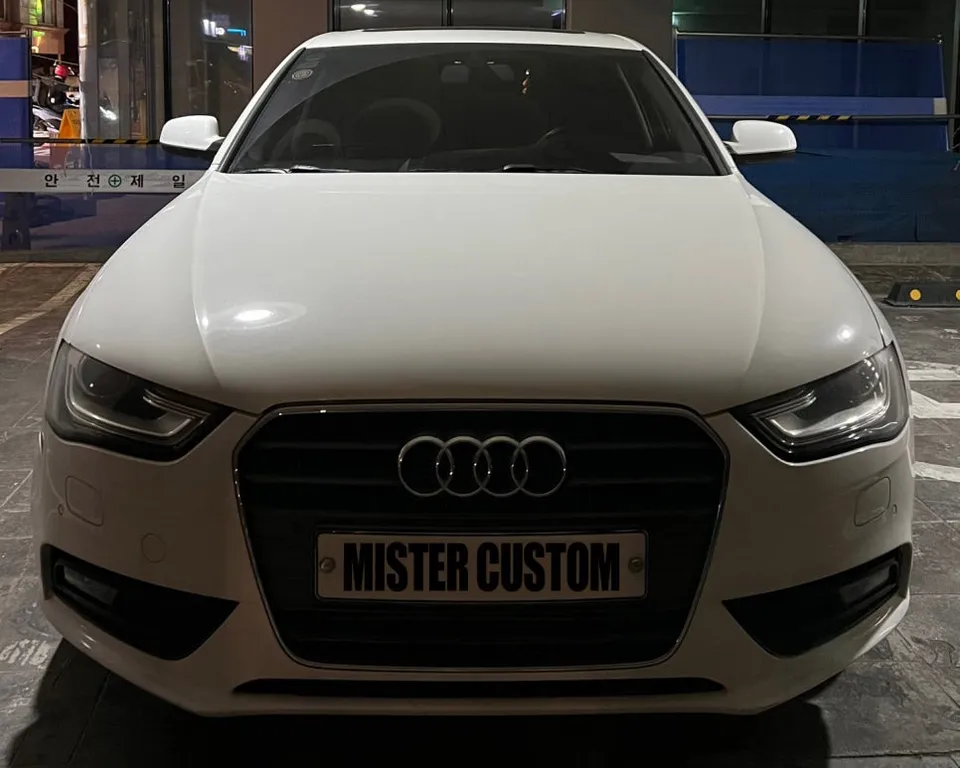 Audi A4 B8 android head unit installation result