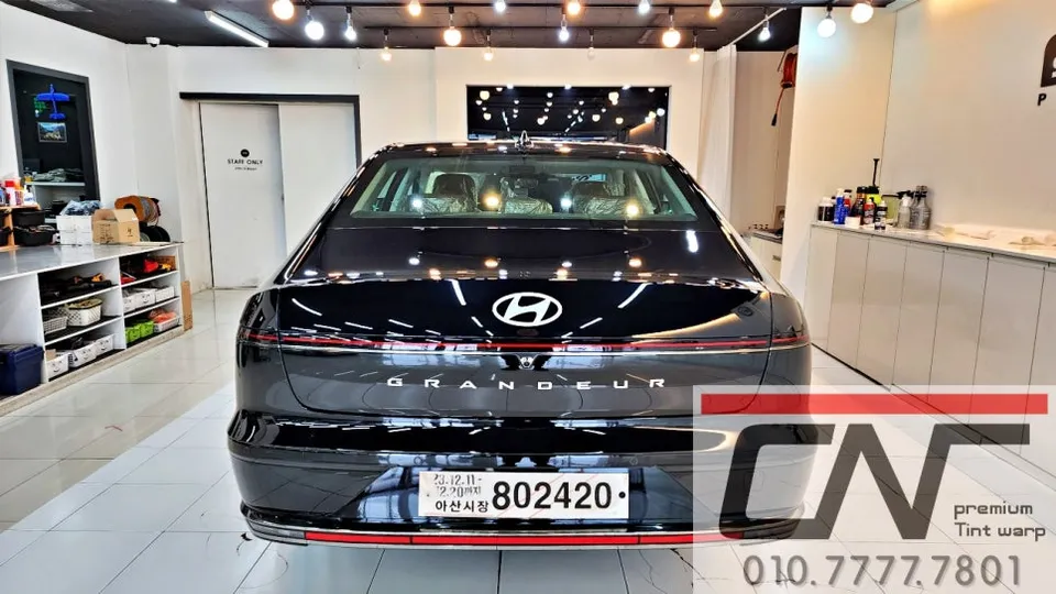 Hyundai Grandeur GN7 window tinting - Hyundai Grandeur GN7 Window Tinting Review: Ceramic Pro photo 3