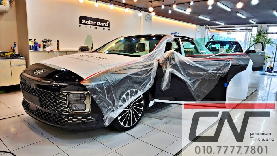 Hyundai Grandeur GN7 window tinting - Hyundai Grandeur GN7 Window Tinting Review: Ceramic Pro photo 4
