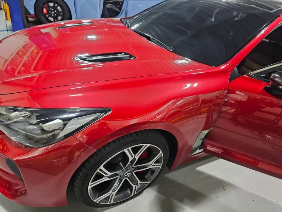 Kia Stinger ambient lighting installation result
