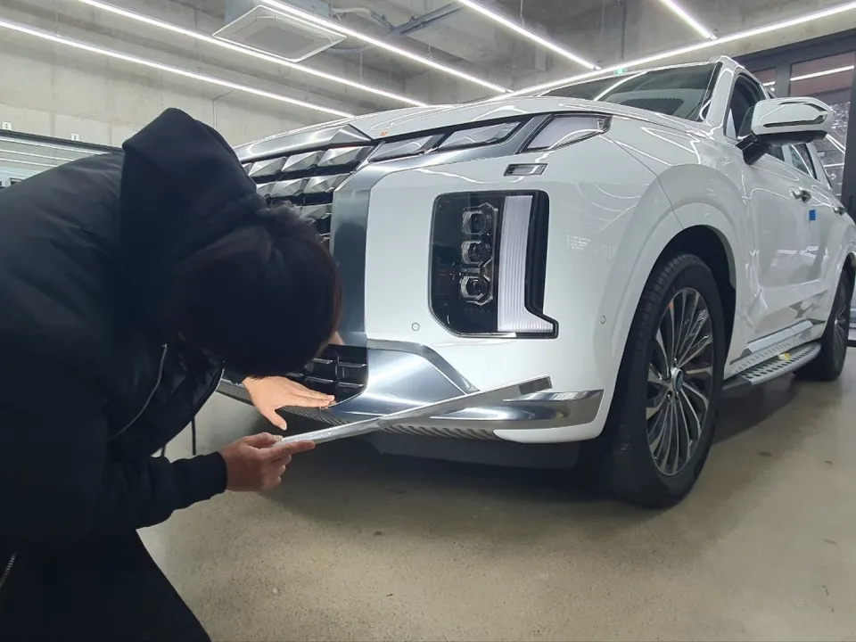 Hyundai Palisade PPF施工事例|費用目安と仕上がり 施工写真 1-3