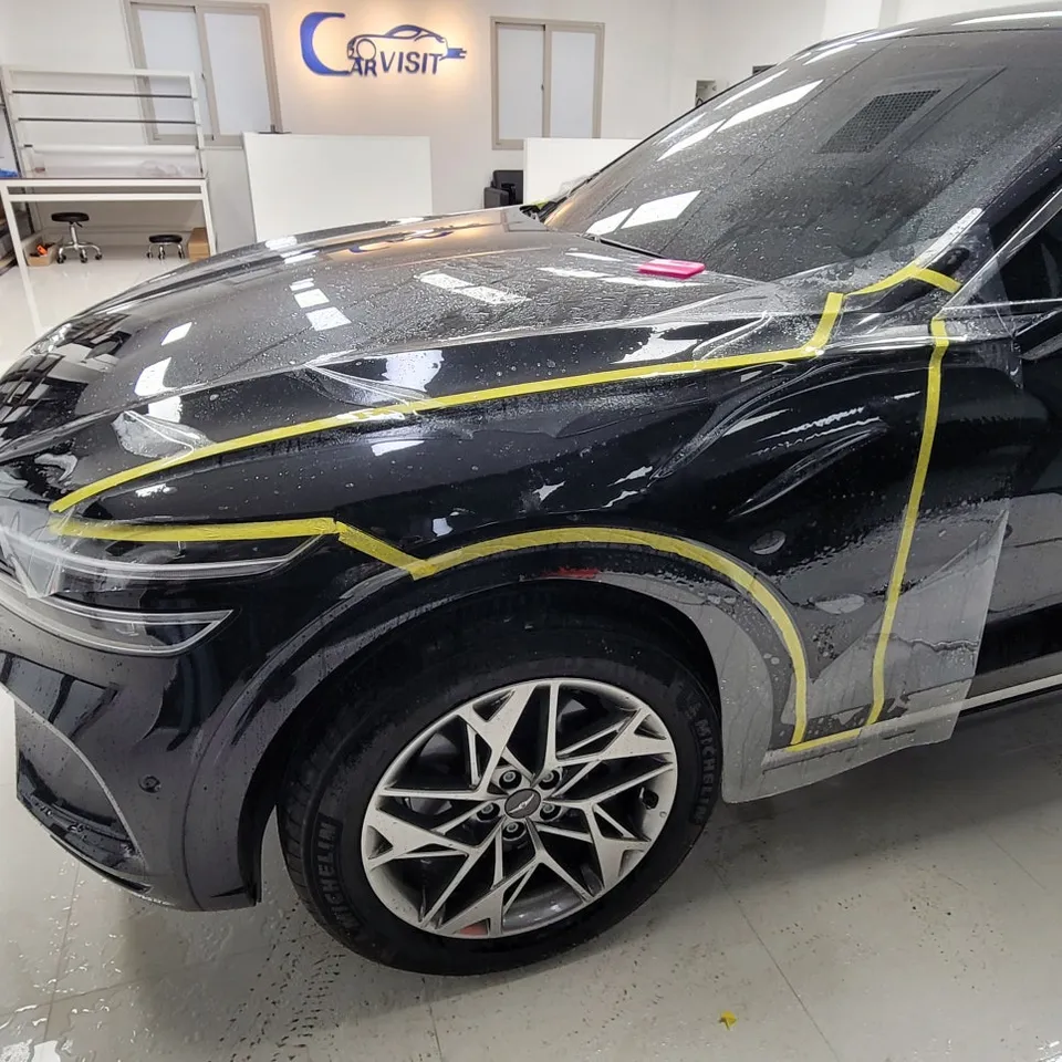 Genesis GV70のPPF施工事例|費用目安と仕上がり 施工写真 3-2