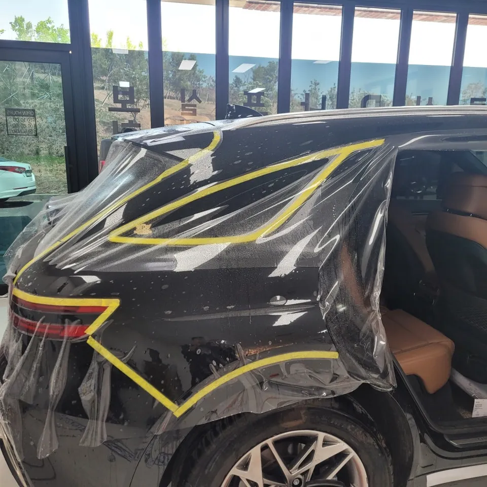 Genesis GV70のPPF施工事例|費用目安と仕上がり 施工写真 3-3