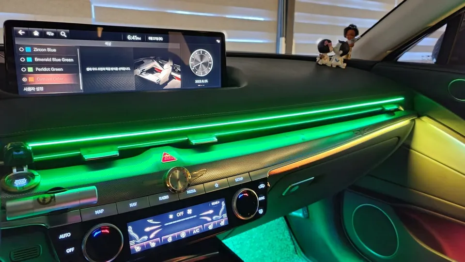 Genesis G80 RG3 ambient lighting - Genesis G80 Ambient Lighting Upgrade: Glowmotion Mood Lights photo 3