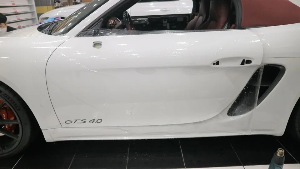 ポルシェ 718 Boxster GTS PPF施工事例|費用目安・仕上がり 施工写真 2-2