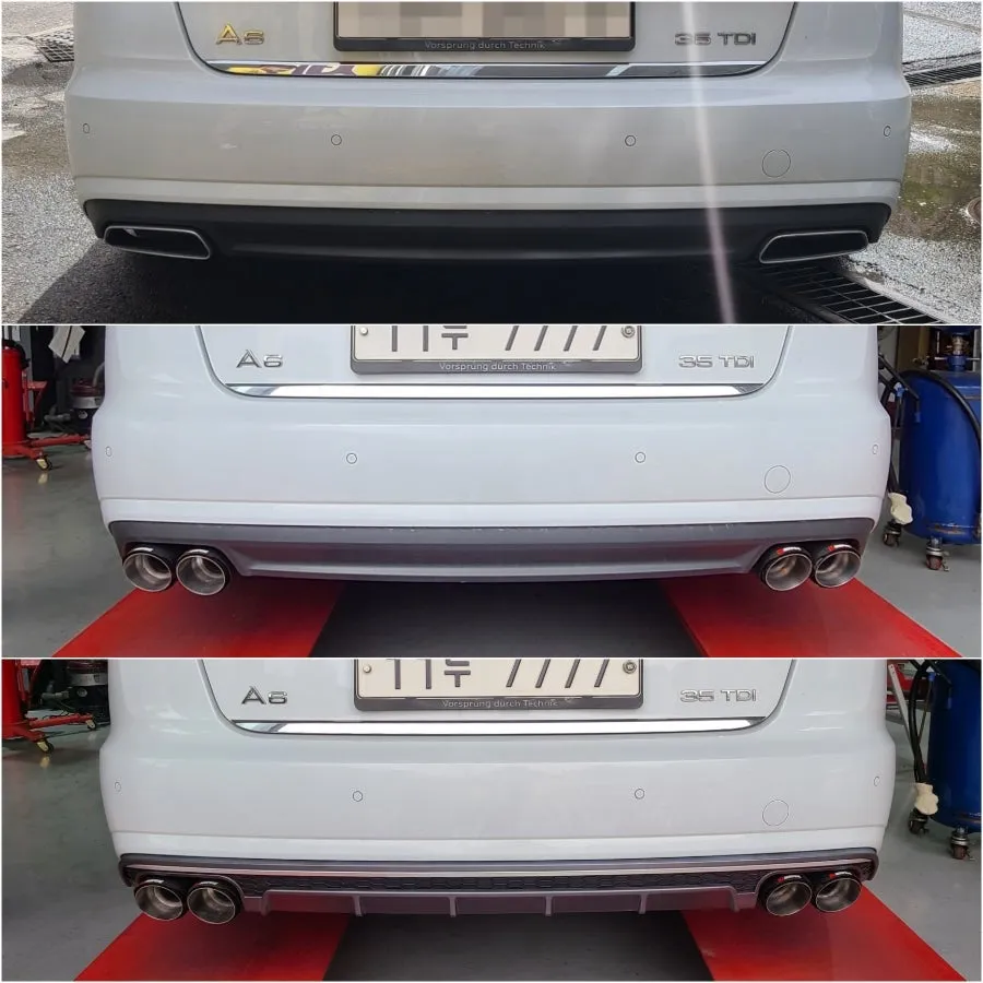 Audi A6 C7 body kit - Audi A6 C7 Body Kit Installation Review photo 5