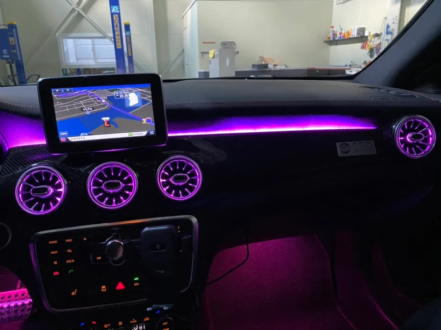 Mercedes-Benz CLA ambient lighting - Mercedes-Benz CLA Ambient Lighting Review: Cost & Installation photo 3