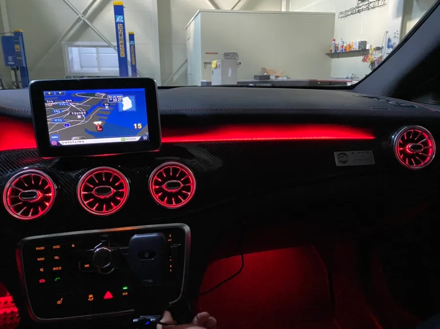 Mercedes-Benz CLA ambient lighting - Mercedes-Benz CLA Ambient Lighting Review: Cost & Installation photo 4
