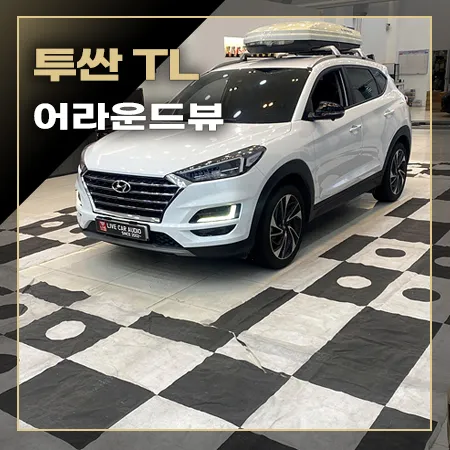 Hyundai Tucson TL surround view camera installation result