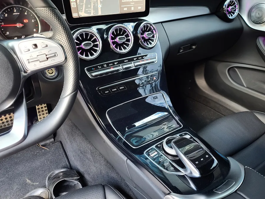 Mercedes-Benz C-Class interior customization - Mercedes-Benz C-Class Interior Customization Review — Sporty Carb photo 4