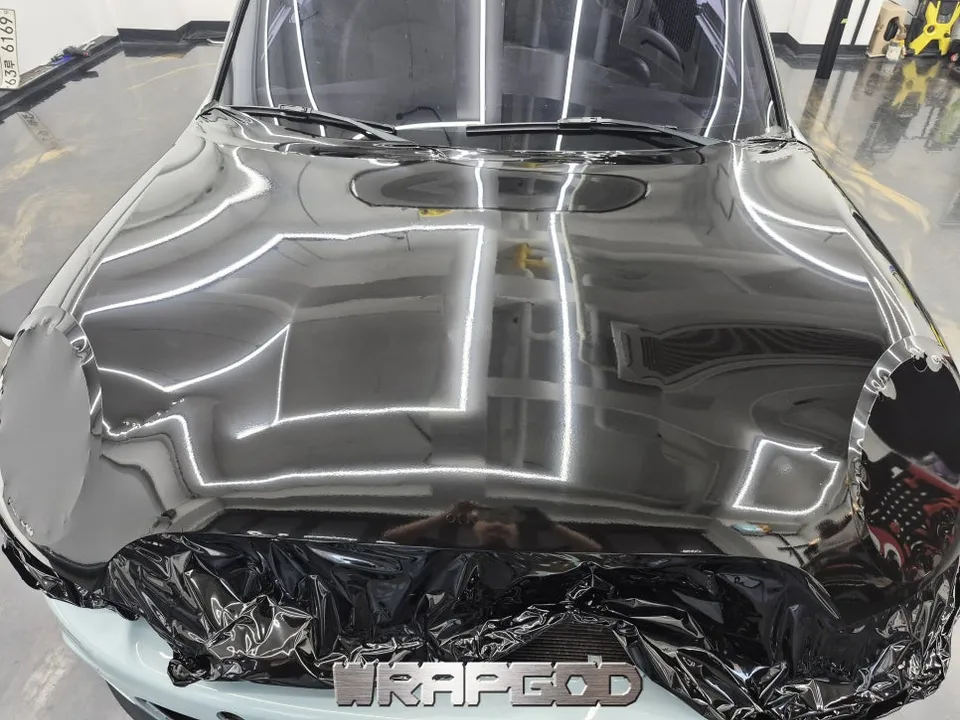 MINI MINI Cooperのカーラッピング事例|費用目安・仕上がり 施工写真 4-2