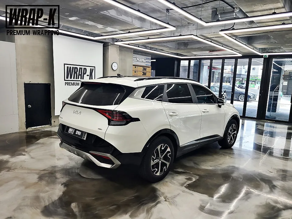 Kia Sportageのカーラッピング事例｜費用目安・仕上がり 施工写真 1-2