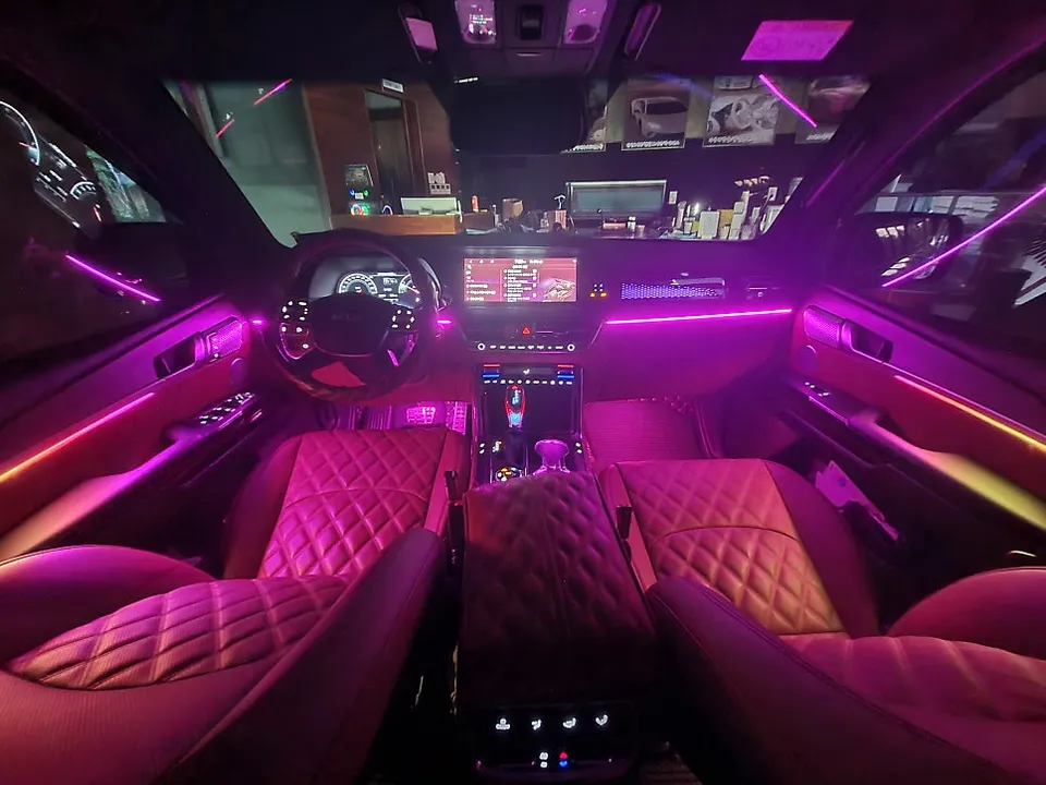 Kia Mohave The Master ambient lighting - Kia Mohave Ambient Lighting Review — Enhanced Interior Mood photo 3