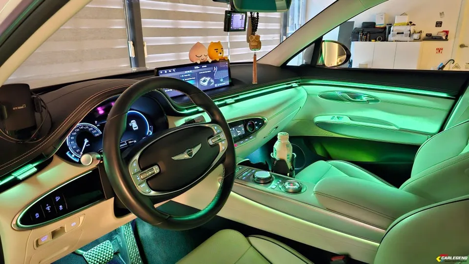 Genesis GV70 ambient lighting - Genesis GV70 Ambient Lighting Upgrade - Enhanced Interior LED photo 3