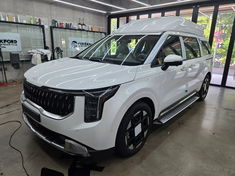 Kia Carnival PPF施工事例|韓国での実例と費用目安 施工写真 3-1