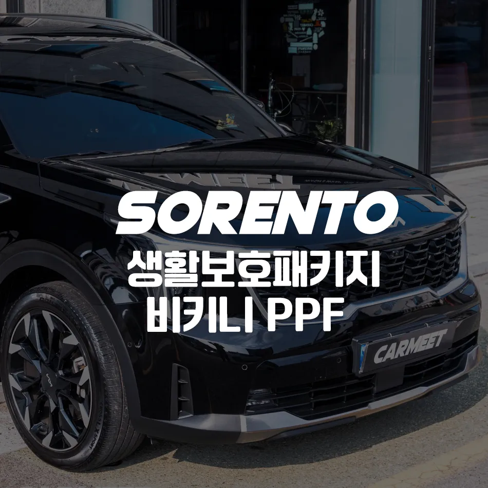 Kia Sorento MQ4 ppf installation result