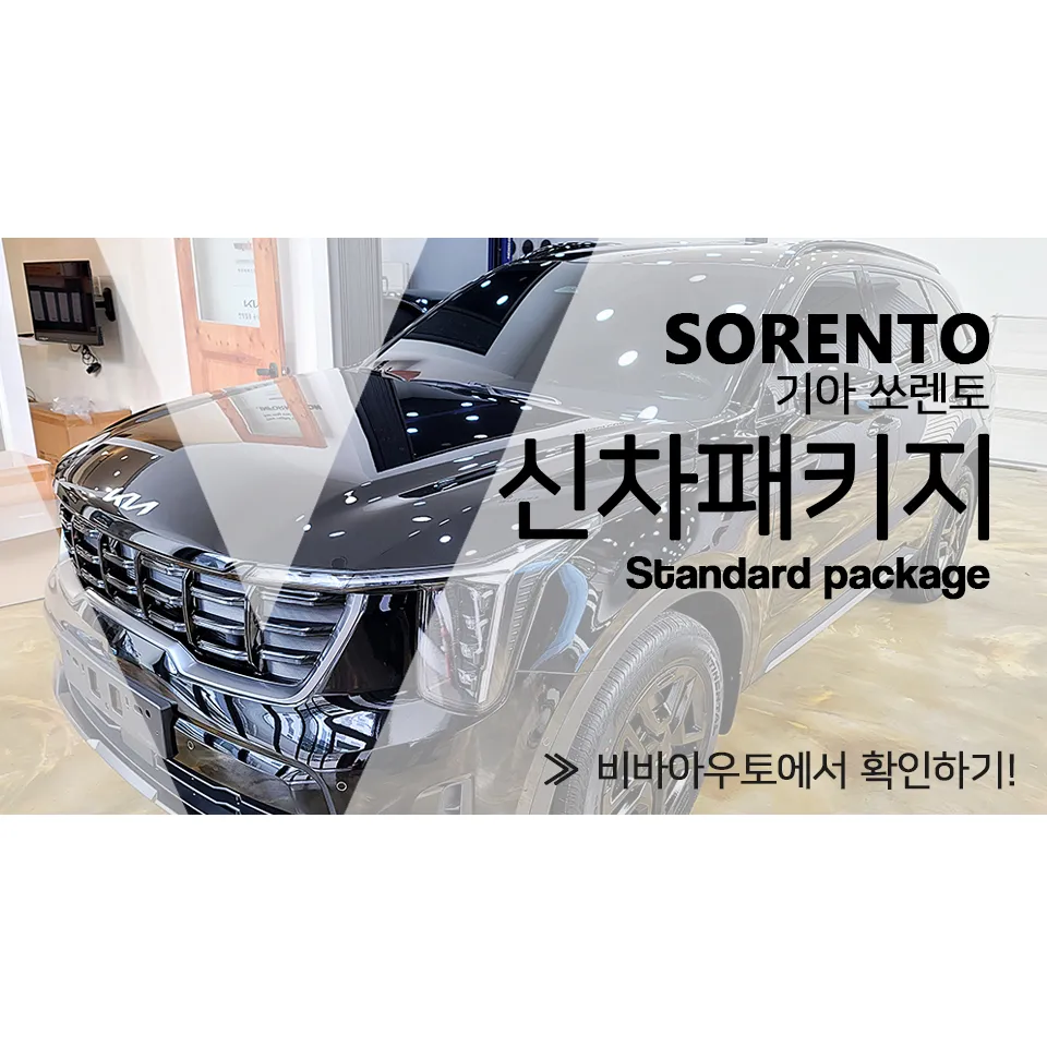 Kia Sorento MQ4 new car package installation result