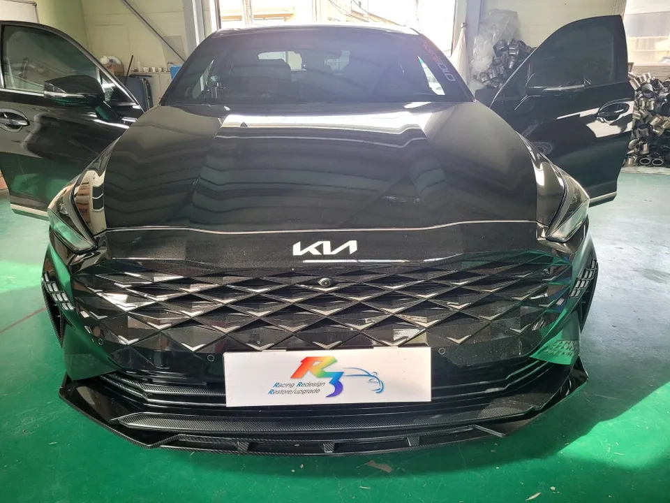 Kia K8 GL3 android head unit installation result
