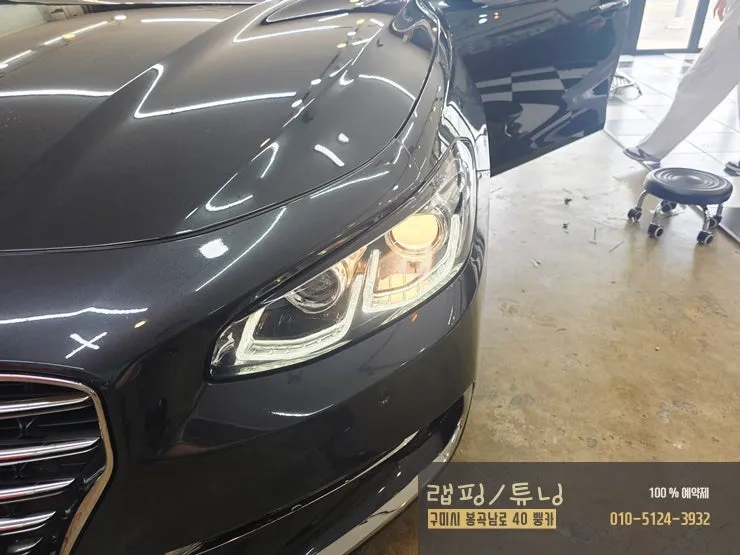 Hyundai Grandeur IG body kit - Hyundai Grandeur IG Body Kit Installation Review photo 3