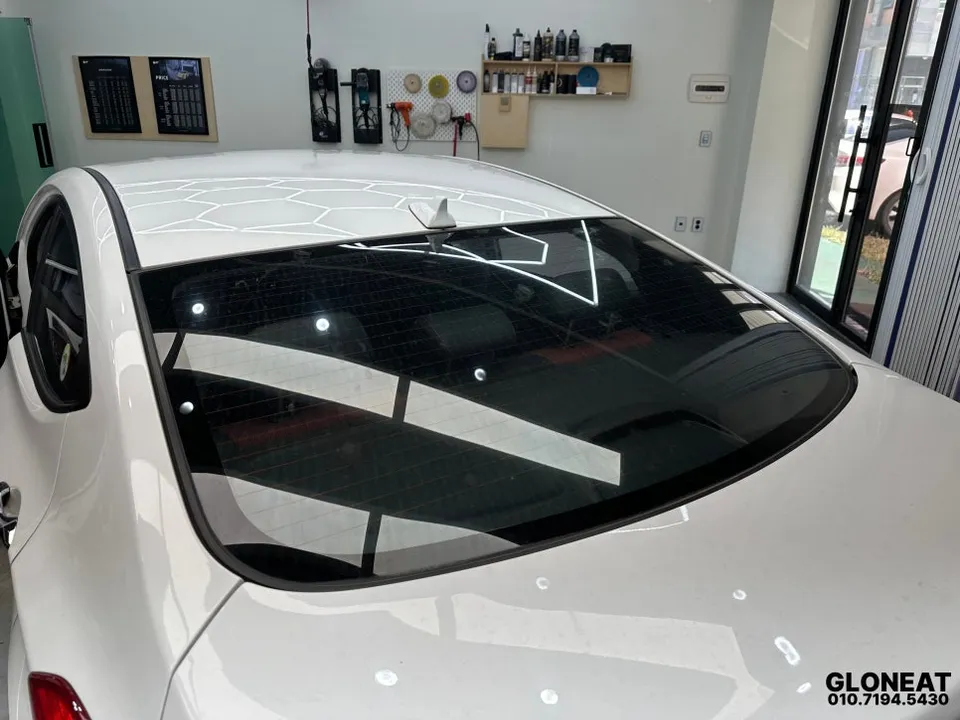 Hyundai Elantra MDのカーフィルム施工事例|費用目安・仕上がり 施工写真 1-2