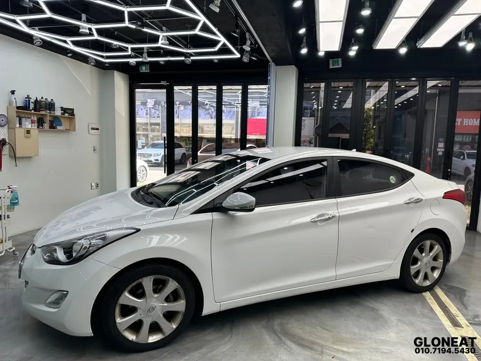 Hyundai Elantra MDのカーフィルム施工事例|費用目安・仕上がり 施工写真 2-2
