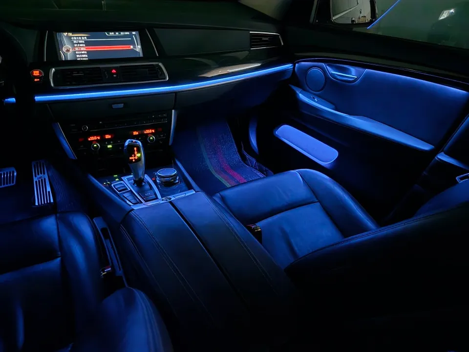 BMW 5GT Ambient Lighting Upgrade - Enhanced Brightness & 40 Movin After