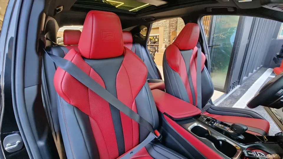 Lexus NX interior customization - Lexus NX Interior Customization Review — Red Seatbelts photo 4