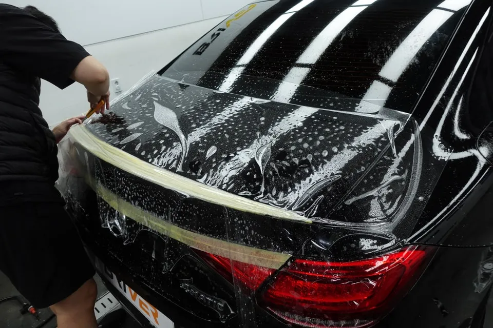 Mercedes-Benz CLSのPPF施工事例|費用目安と仕上がり 施工写真 2-2