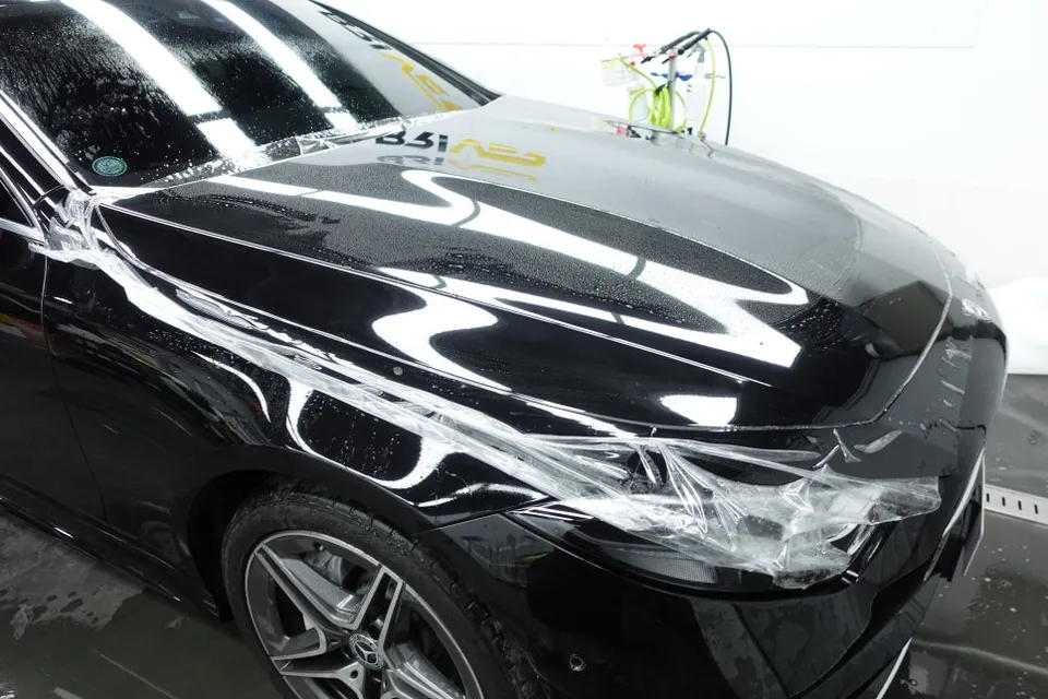 Mercedes-Benz CLSのPPF施工事例|費用目安と仕上がり 施工写真 1-3