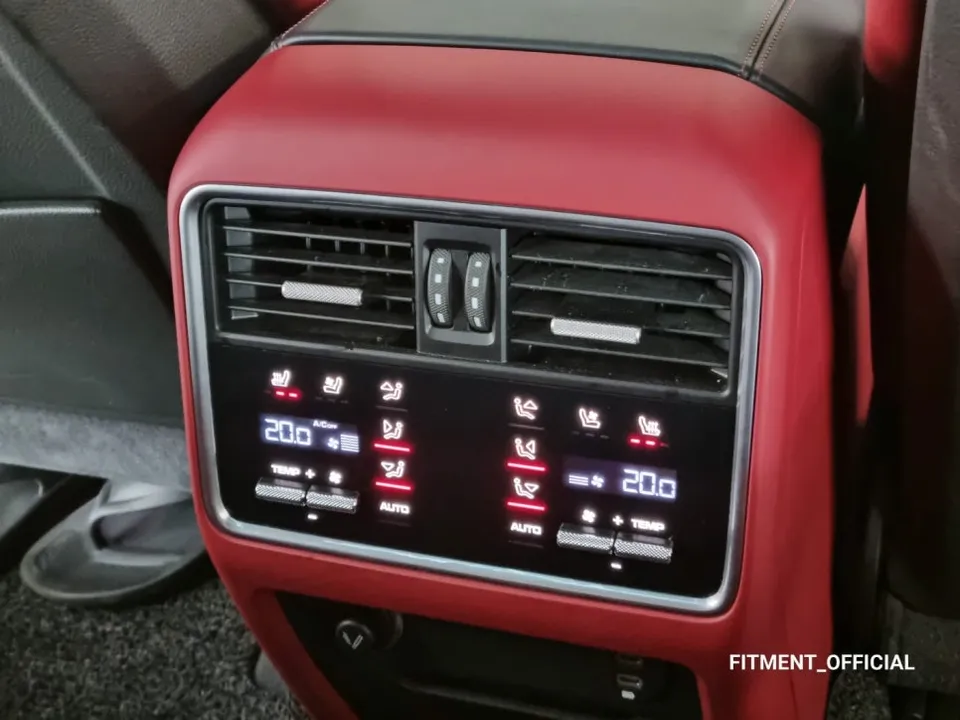 Porsche Cayenne new car package installation result