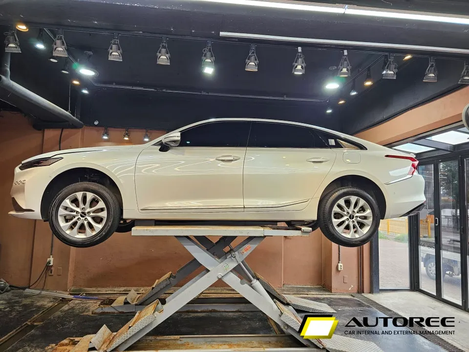 Kia K8 paint correction installation result