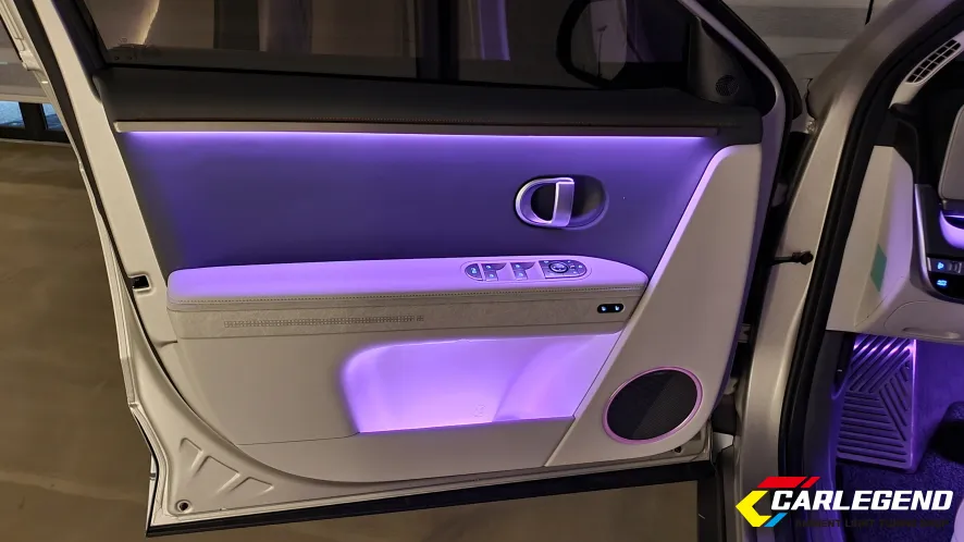 Hyundai IONIQ 5 ambient lighting - Hyundai IONIQ 5 Ambient Lighting Review: Custom Install Cost photo 3